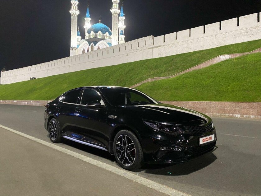 Kia Optima 2018 gt line Black