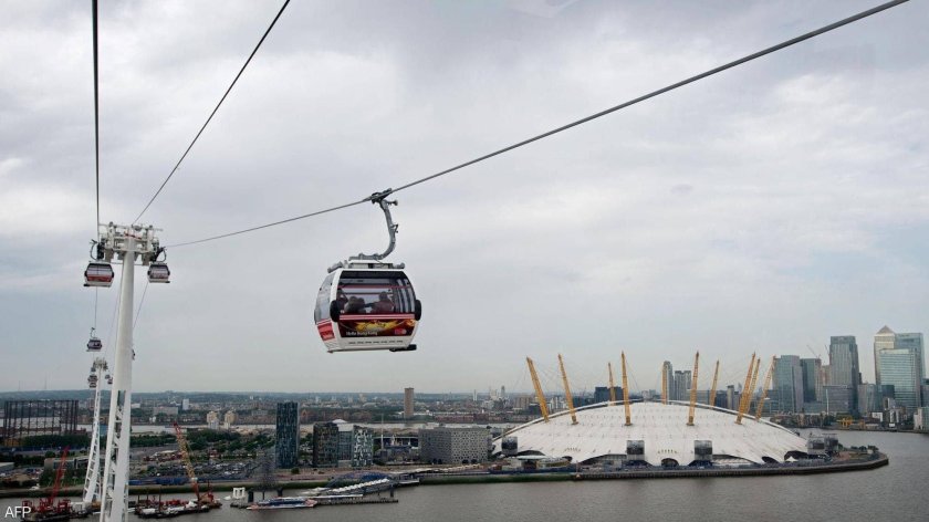 Канатная дорога в Лондоне