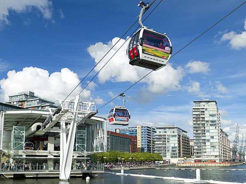 Канатная дорога в Лондоне