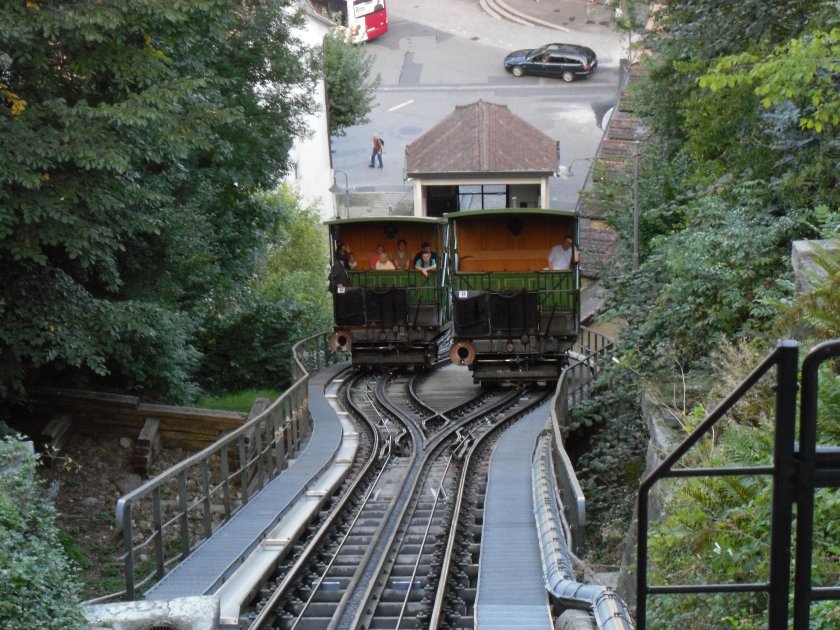 Австрия. Фуникулер Шлоссберг