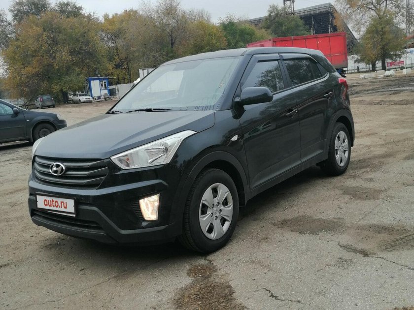 Крета 2018 черная