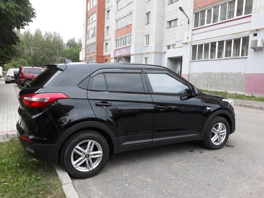 Hyundai Creta черная