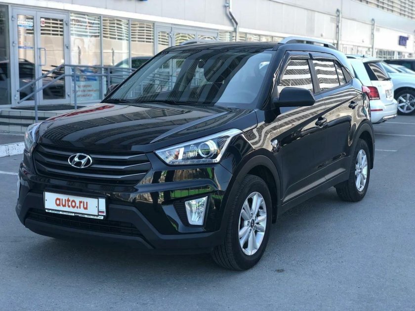 Hyundai Creta черная
