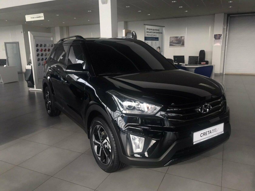 Hyundai Creta 2020 черная