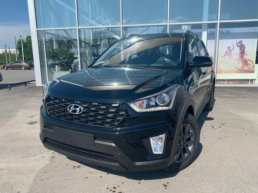 Hyundai Creta 2020 черная