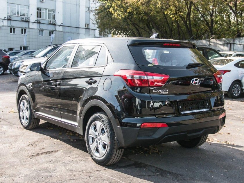 Хендай Крета черная