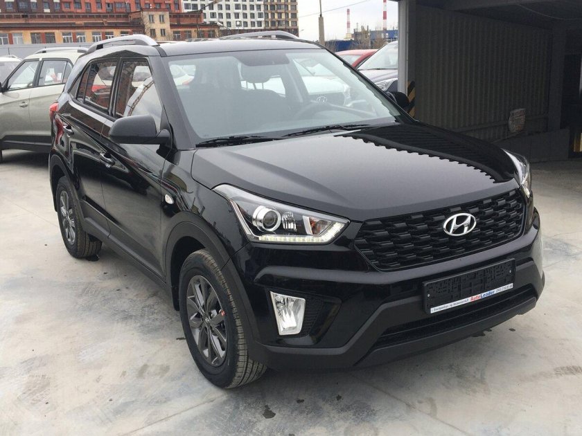 Hyundai Creta 2021 черная