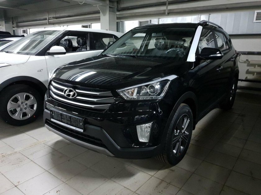 Hyundai Creta 2021 черная