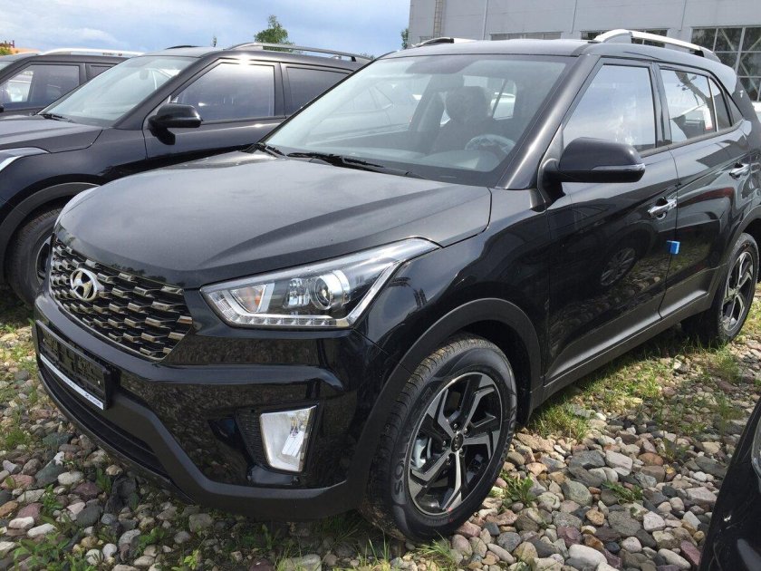 Hyundai Creta 2020 черная