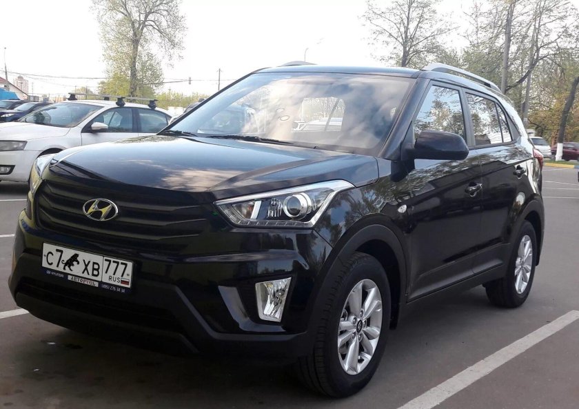 Хендай Креста чёрная