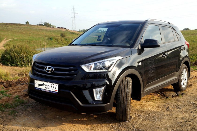 Hyundai Creta 2017 черный