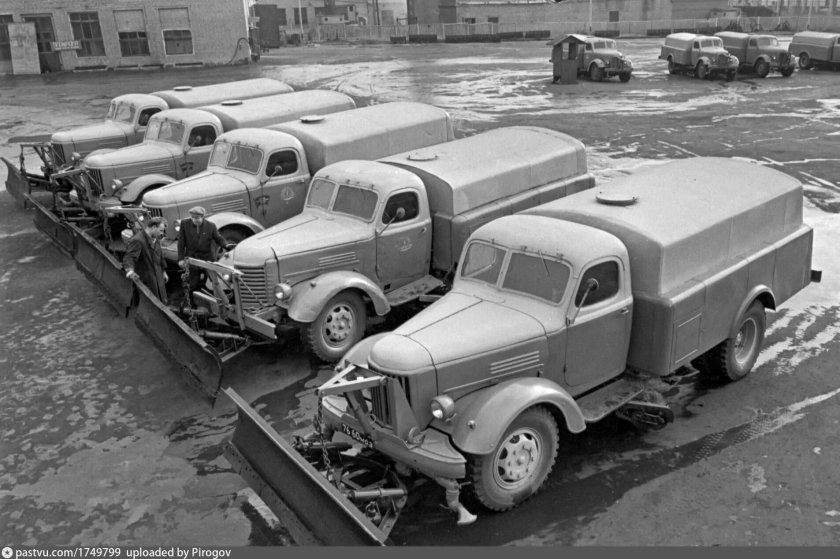 ЗИС-150 поливомоечная машина ПМ-8