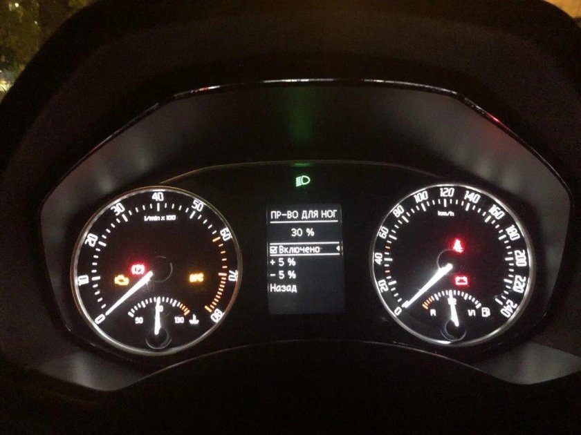 Приборная панель Skoda Octavia a5