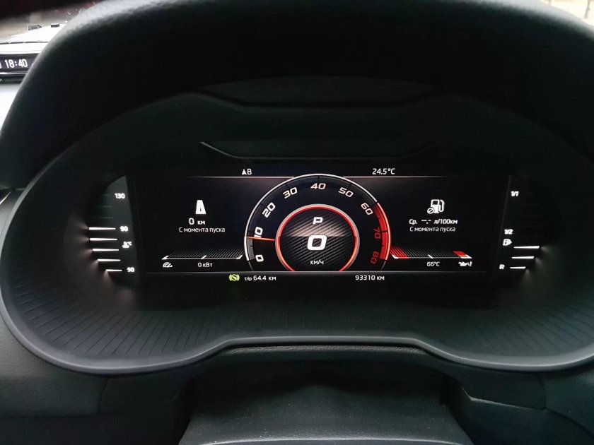 Панель skoda octavia