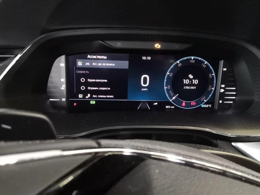 Цифровая приборная Octavia a8