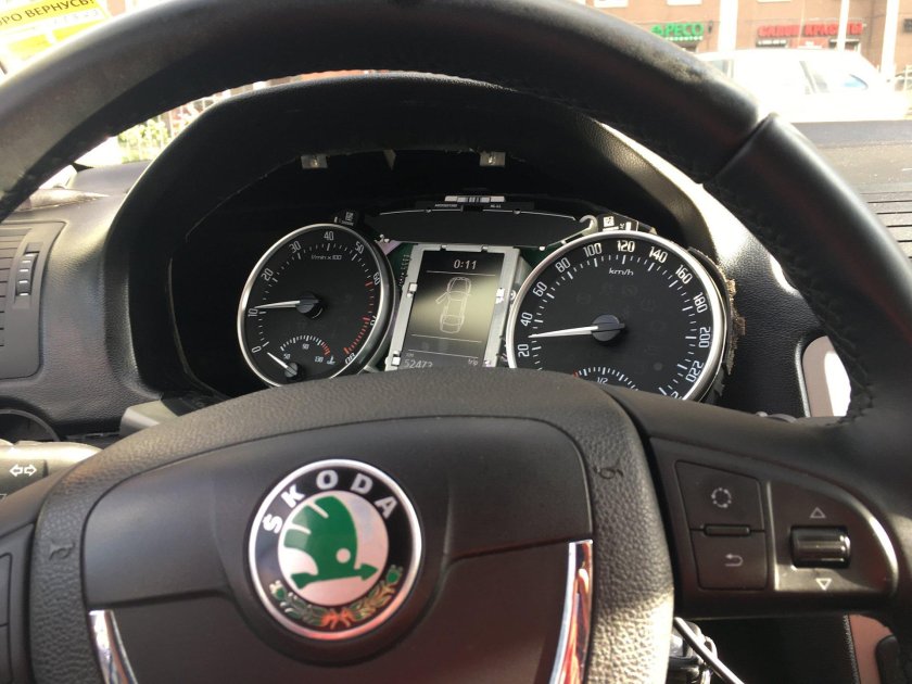 Приборная панель Skoda Octavia a5