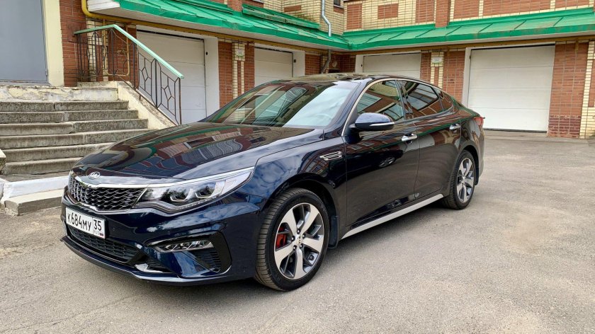 Киа Оптима 2019 gt line
