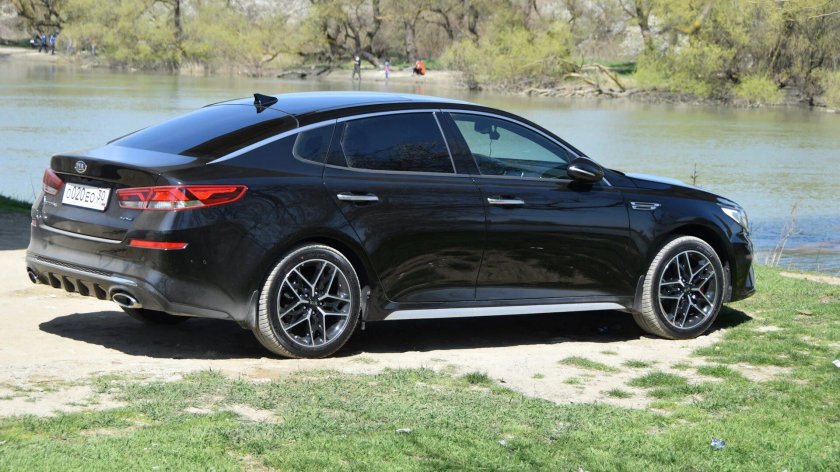 Kia Optima 2018 gt line Black