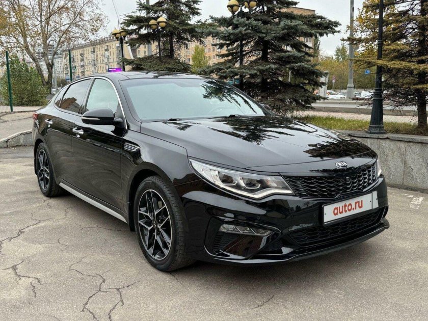 Kia optima 2019 черная