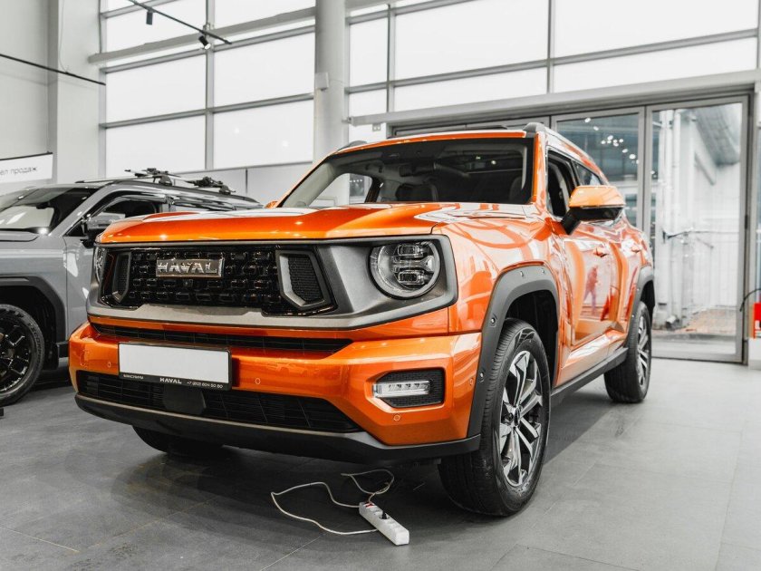 Haval dargo оранжевый