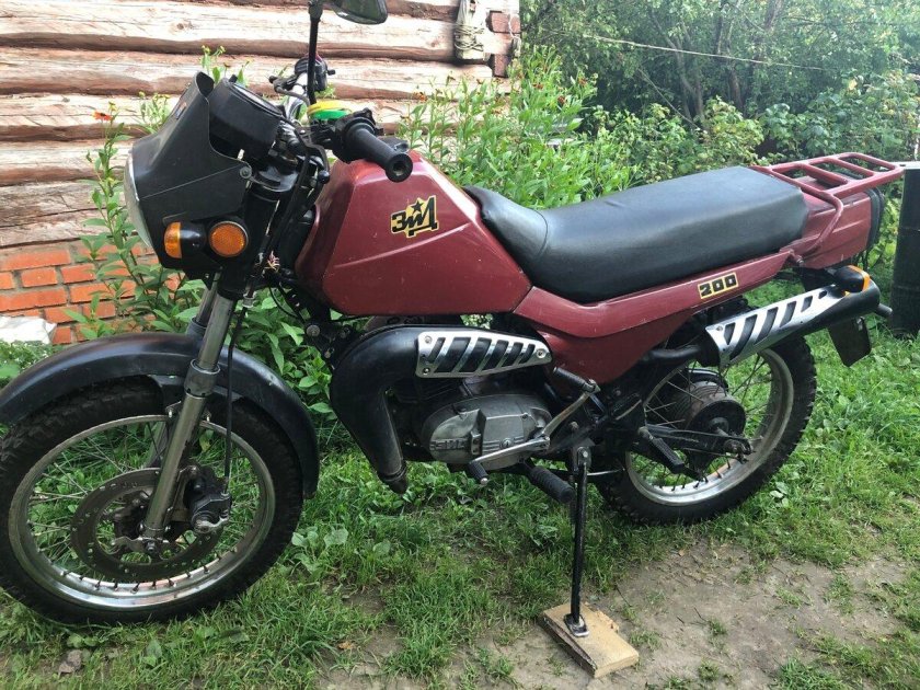 Мотоцикл зид 200 курьер