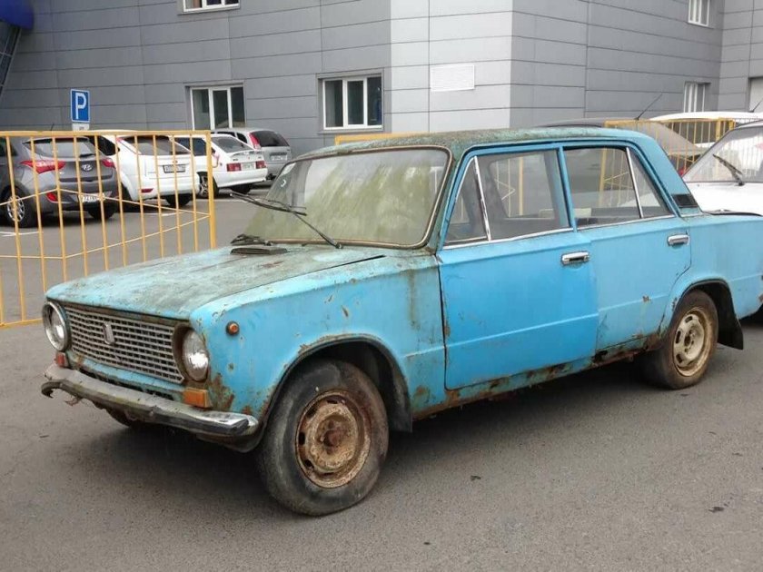 Жигули ВАЗ 2101 ржавая