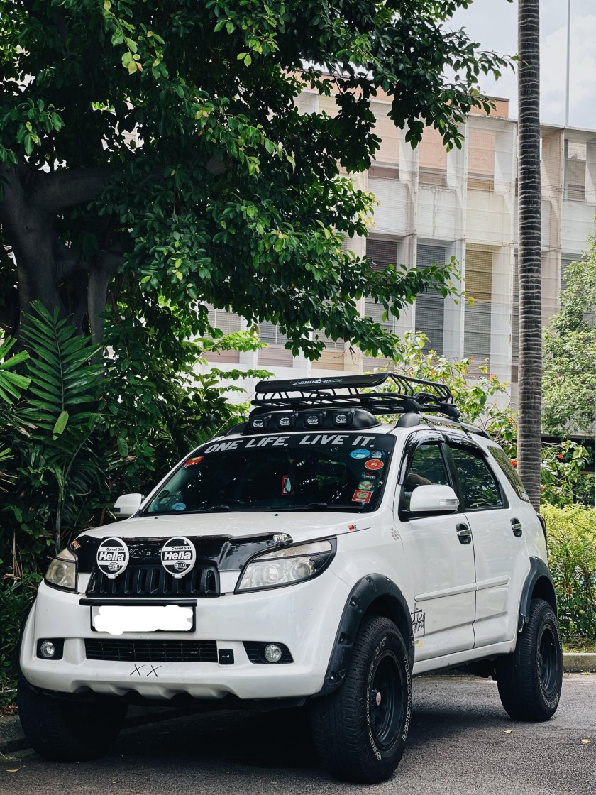 Toyota fortuner tuning offroad