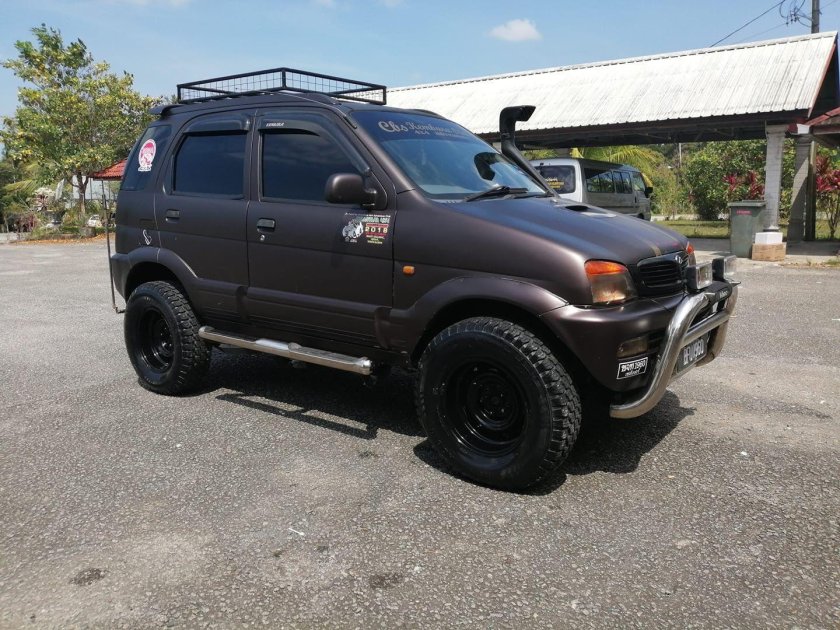 Дайхатсу Териос тюнинг внедорожный