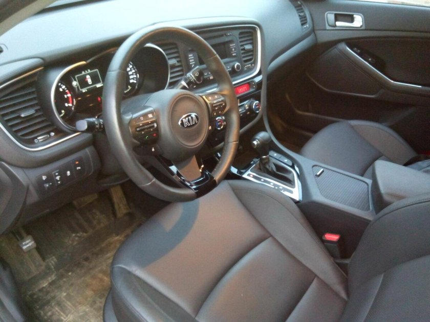 Kia optima 2014 салон