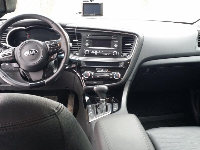 Kia optima 2014 салон