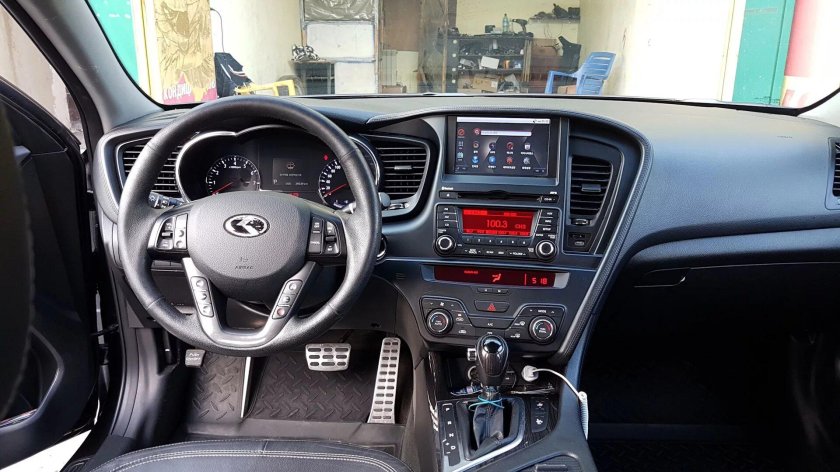 Киа к5 салон механика