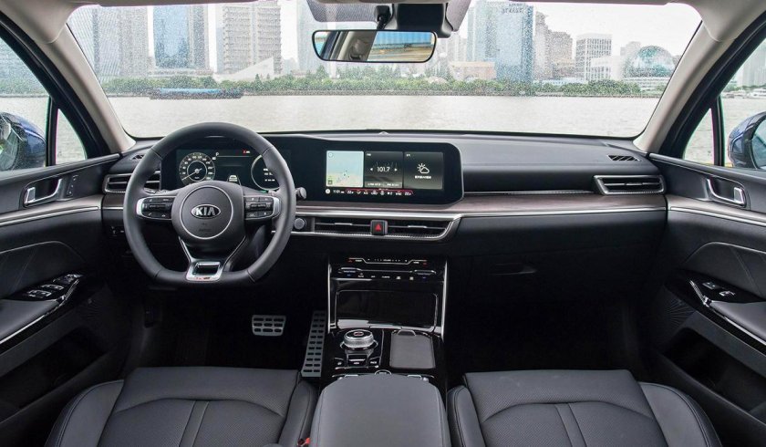 Kia k5 салон