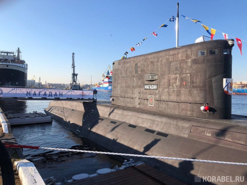 Подводная лодка Магадан Адмиралтейские верфи