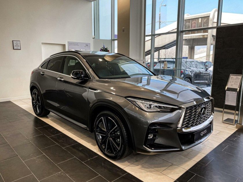 Инфинити qx55 серая