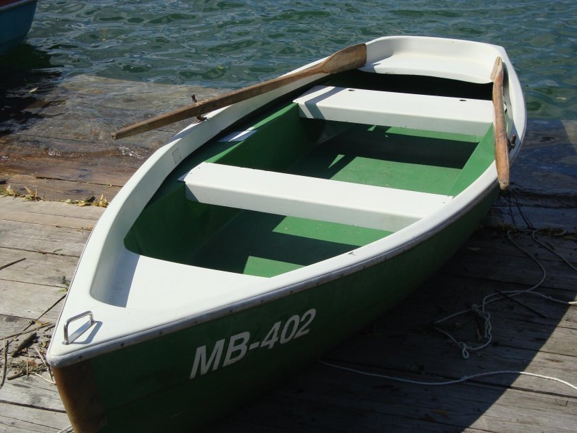 Весельно-моторная лодка Skiff Fisher 350