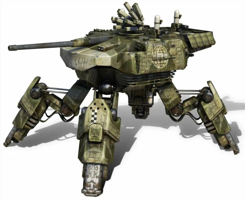 Танк шагоход будущего концепт