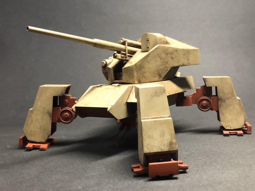 Робот танк шагоход СССР