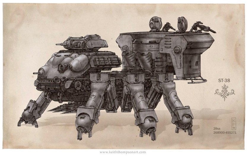 Дизельпанк Кейта Томпсона