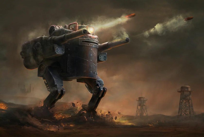 Iron rage шагоход