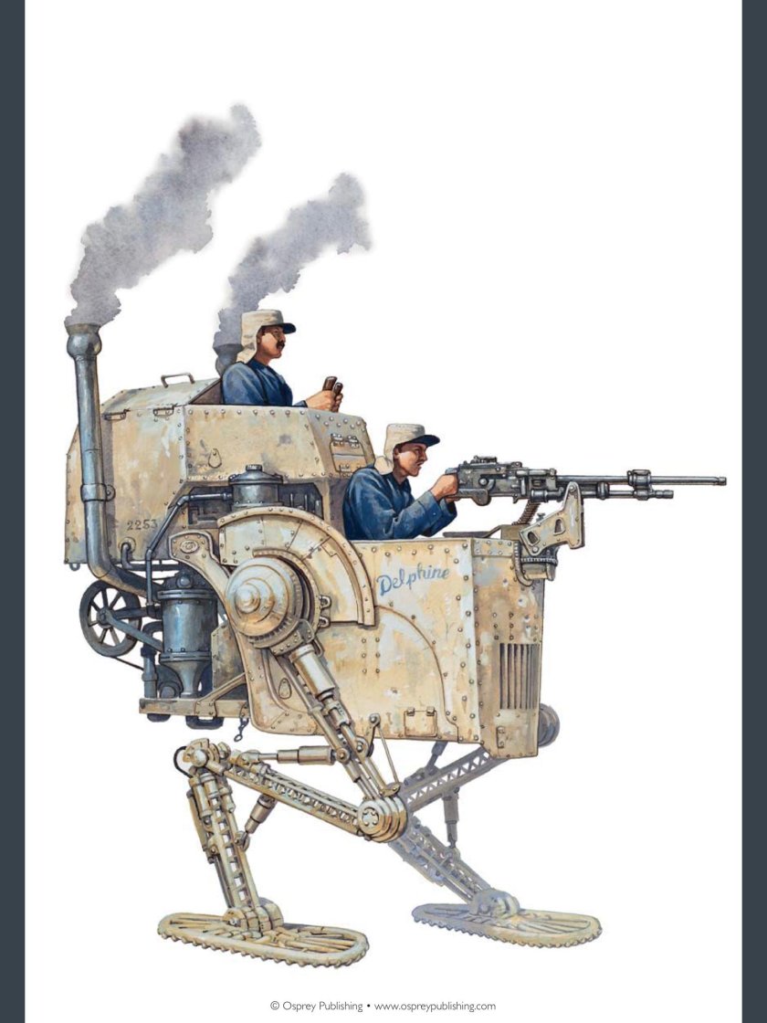 Дизельпанк солдат Франции