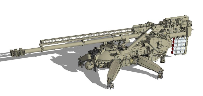 Дизельпанк гаубица