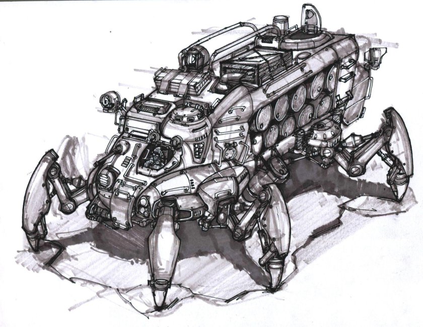 Никола Тесла дизельпанк