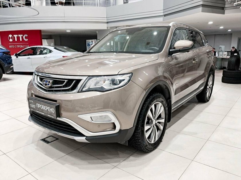 Автомобиль geely atlas