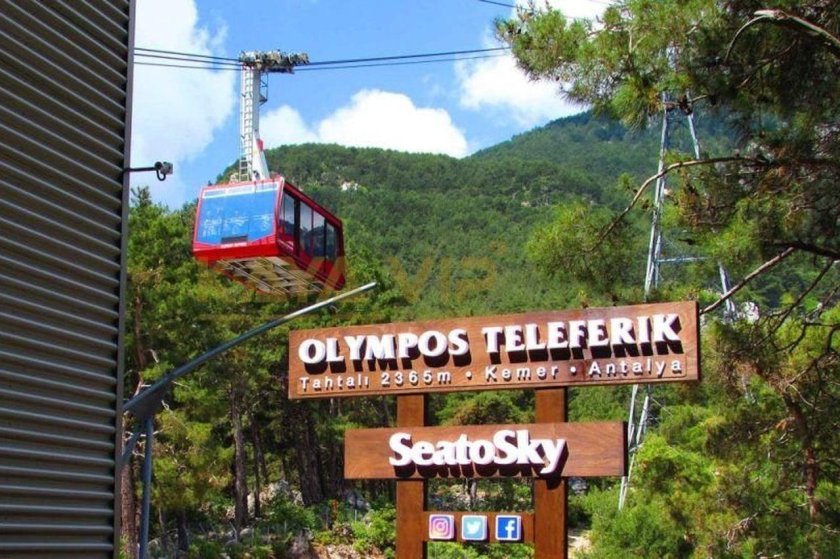 Гора Тахталы и канатная дорога