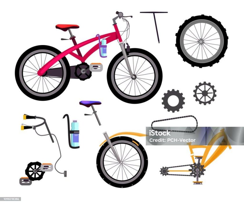 Детали велосипеда для детей