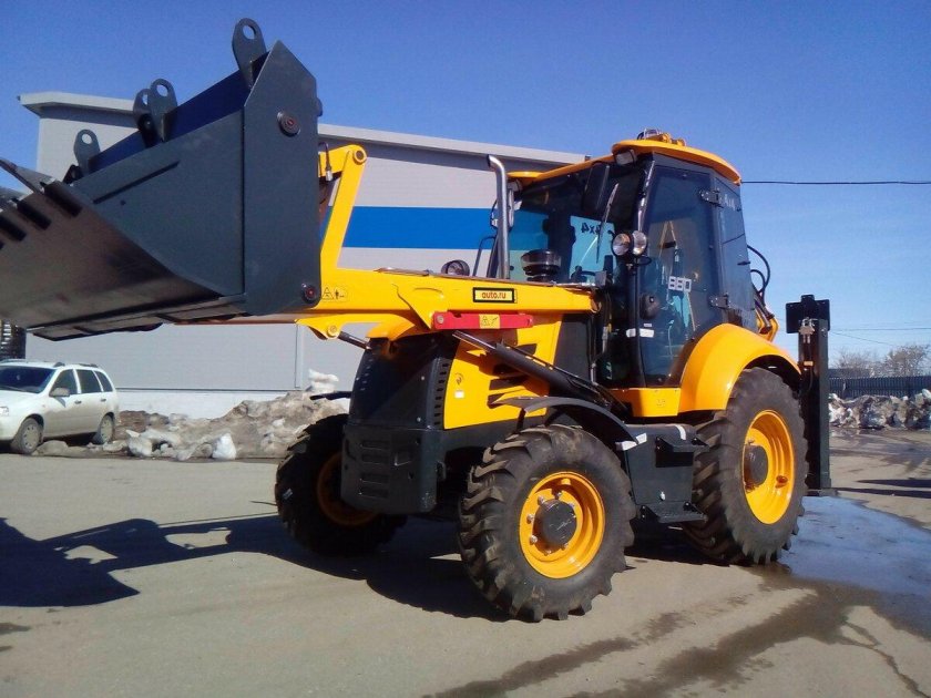 Экскаватора погрузчика
