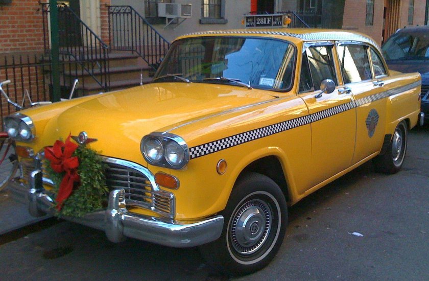 Checker Taxi Cab