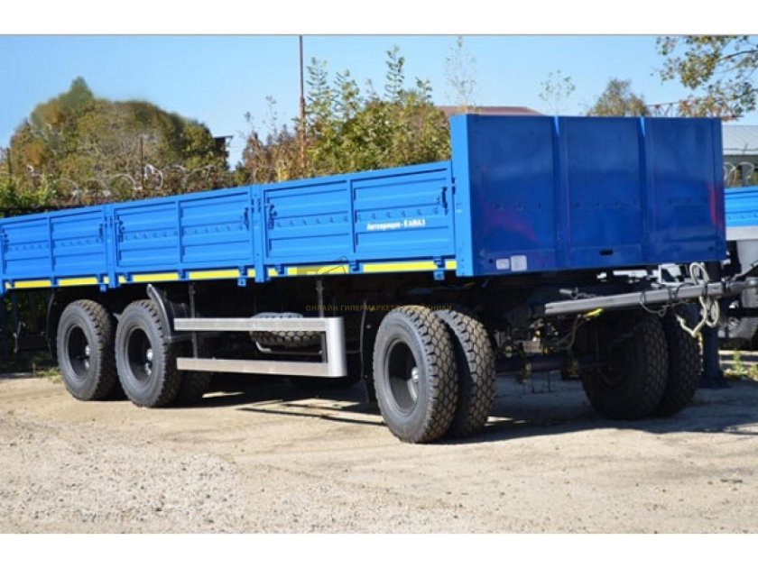 Прицеп бортовой СЗАП-83053