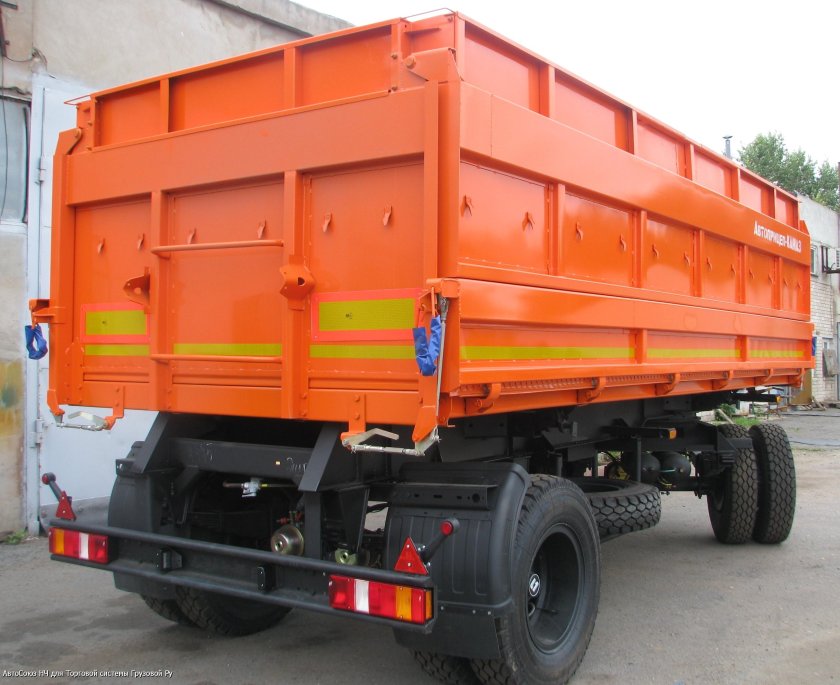 Прицеп самосвальный СЗАП 8551-02