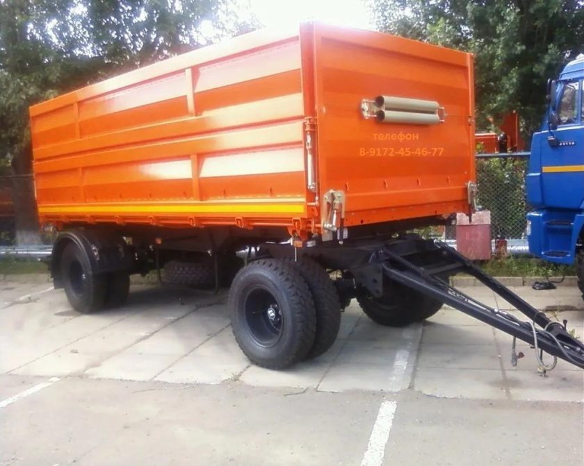 Прицеп СЗАП 8551м4